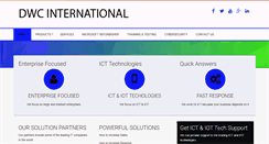 Desktop Screenshot of dwcintl.com